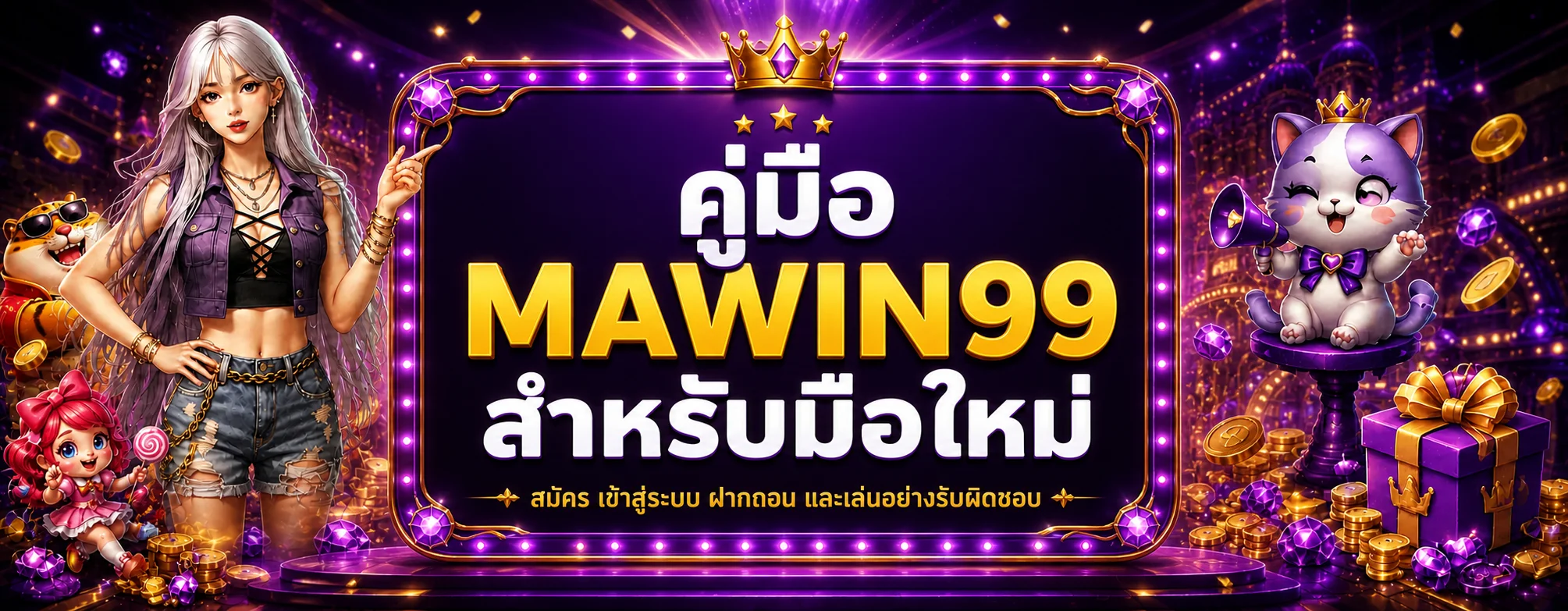 MAWIN99 คู่มือมือใหม่ สมัคร เข้าสู่ระบบ และฝากถอน